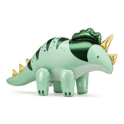 Folinis balionas "Dinozauras" 101 & 60,5 cm šventinis heliu