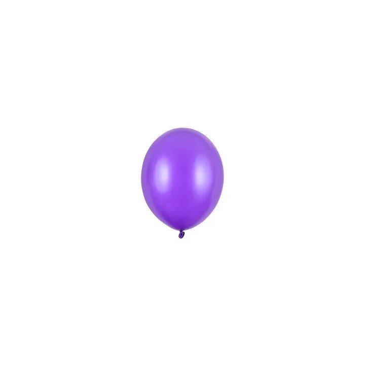 Balionai stiprūs 30 cm 50 vnt tamsiai violetiniai šventiniai