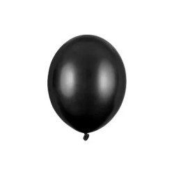 Balionai stiprūs 30 cm 10 vnt juodi šventiniai Arlekina pigu