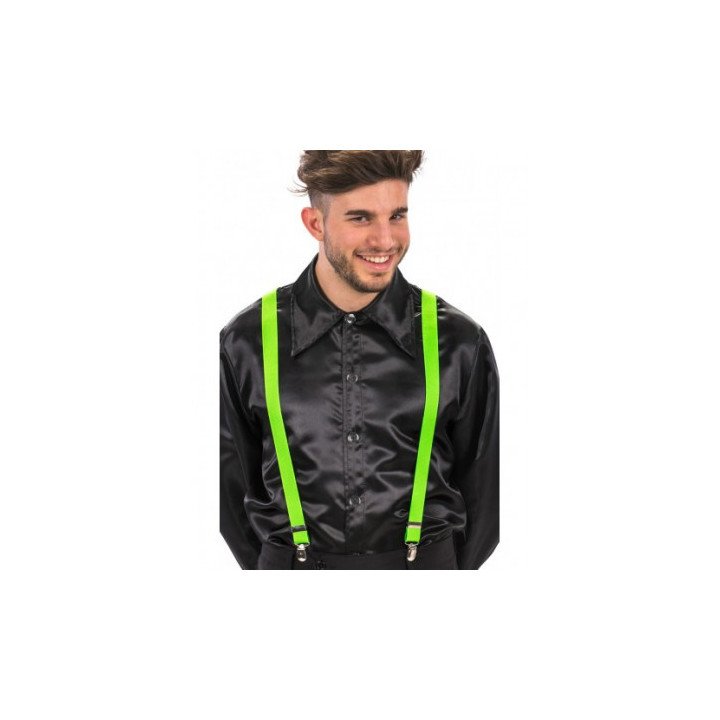 Fluo žalios petnešos | Neoninis vakarėlio aksesuaras