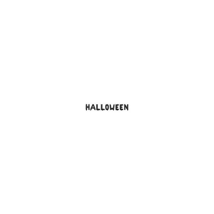 Folinis balionas "Halloween" juodas helovinui Arlekina pigu.