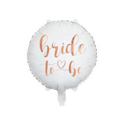 Folinis balionas "Bride to be" 45 cm mergvakariui heliu pigu