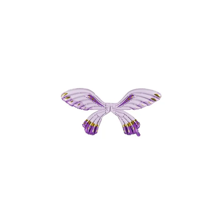 Folinis balionas "Drugelio sparnai" violetinis 97*70cm heliu