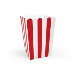 Dėžutės popcorn "Piratų vakarėlis" 6 vnt vaikų gimtadieniui