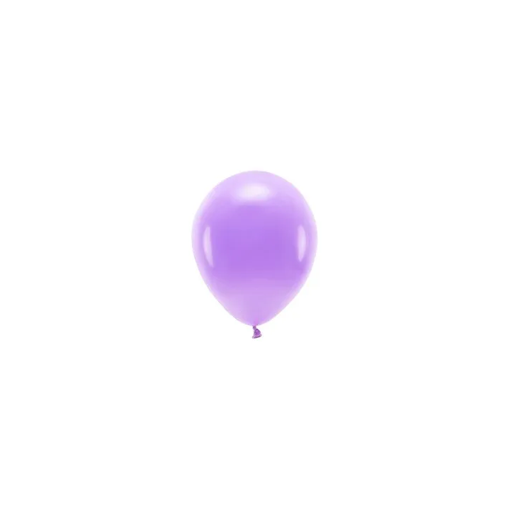 Eco balionai 10 vnt 30 cm violetiniai heliu šventiniai pigu