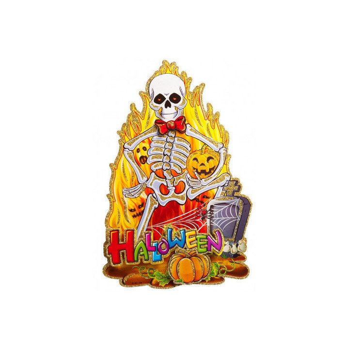 Blizganti pakabinama dekoracija "Halloween" 50 cm helovinui