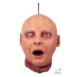 Pakabinama zombio galva 55 cm helovino vakarėliui