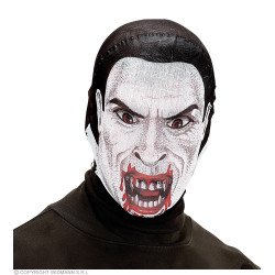 Vampyro kaukė helovinui poliestero baisiam vakarėliui pigu.