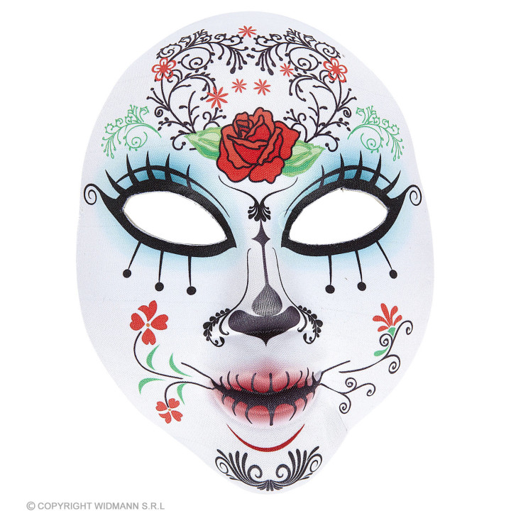Dia de los Muertos audinio kaukė – Helovinui