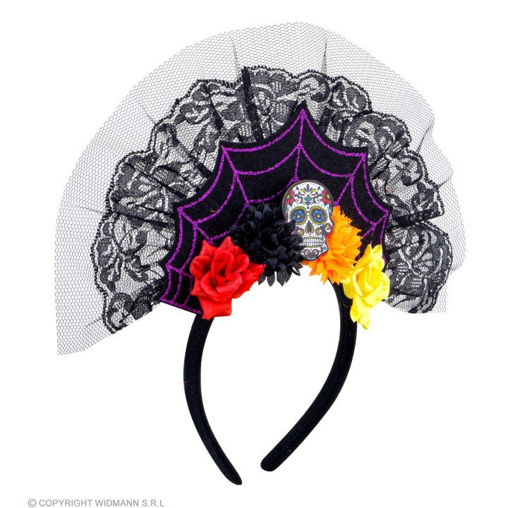 „Dia de los Muertos“ lankelis su rožėmis