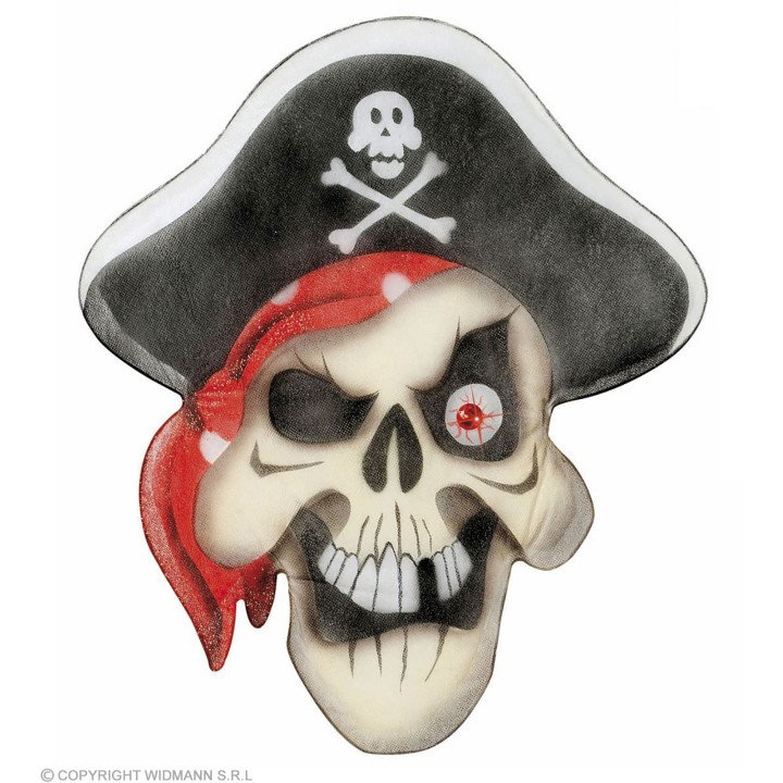 Dekoracija helovinui "Piratas" - puiki puošmena šventei pigu