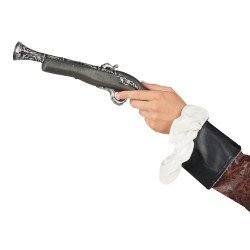 Pirato šautuvo imitacija 42 cm piratų teminiams vakarėliams