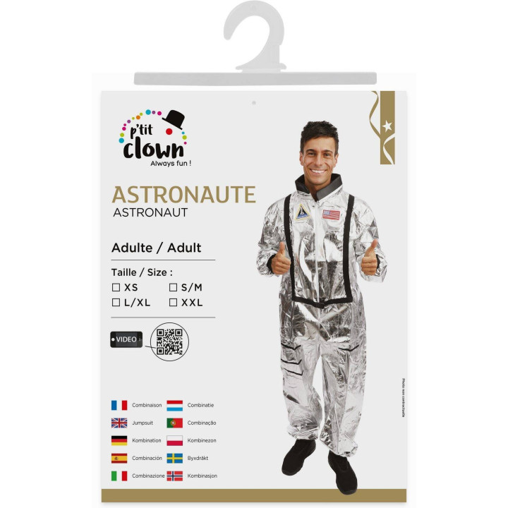 Vyriškas astronauto kostiumas S/M | Helovyno ir cosplay kostiumas