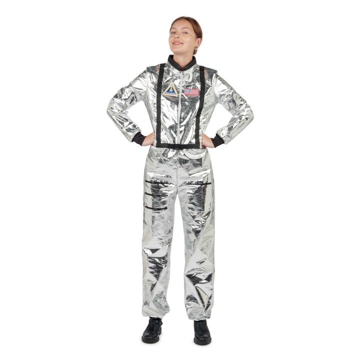 Astronautės kostiumas moteriškas L/XL- teminiams vakarėliams
