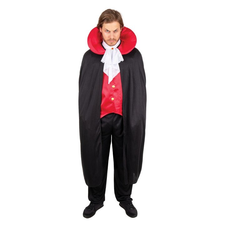Vampyro kostiumas suaugusio L/XL kelnės ir liemenė helovinui