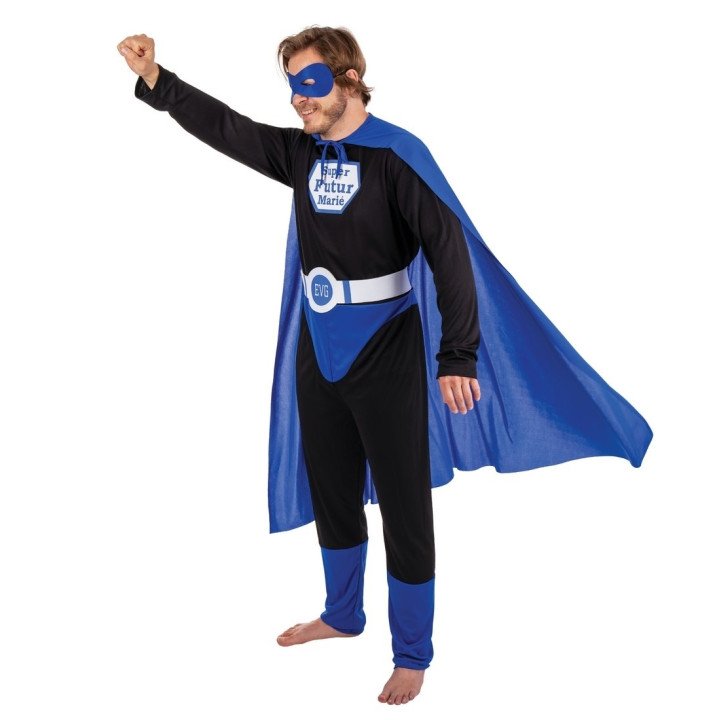 Super jaunikio herojaus kostiumas S/M- tinka bernvakariams