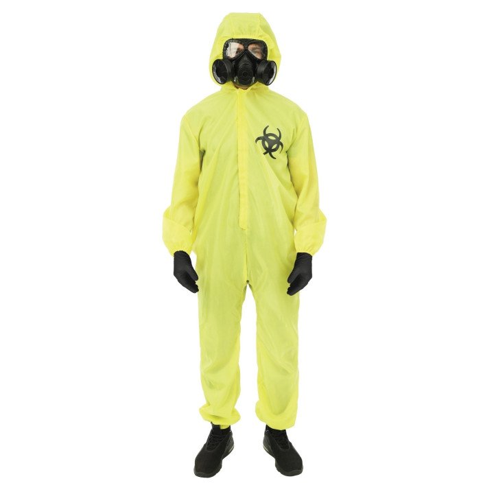 Biohazard darbuotojo geltonas apsauginis kostiumas L/XL pigu