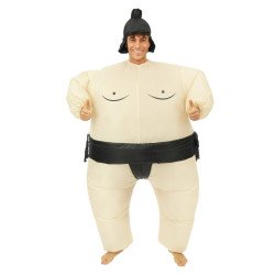 Sumo imtynininko pripučiamas kostiumas puikiai pramogai pigu