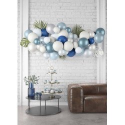 Balionų dekoravimo rinkinys "Blue" puikiai kurti girliandas