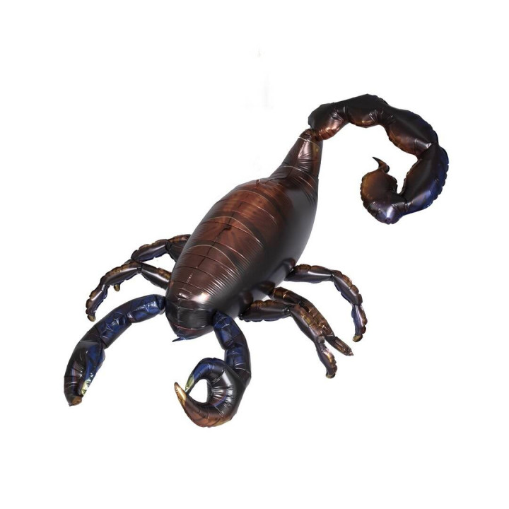 Didelis 3D folinis balionas „Skorpionas“, 83 × 126 cm
