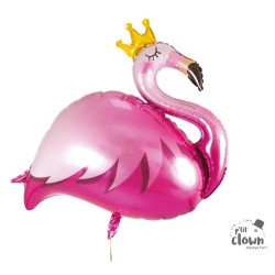 Folinis balionas "Rožinis flamingas" 70x64 cm vaikų šventėms