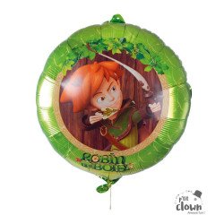 Folinis balionas "Robin" 45cm tai vagių karaliaus personažas