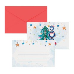 Pakvietimai šventiniai Kalėdos 8vnt puikus pasirinkimas pigu