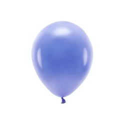 Eco balionai 10 vnt 30cm violetiniai melsvi heliu šventiniai