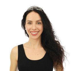 Mažos princesės metalinė karūnėlė-tiara tinka vaikams pigiau