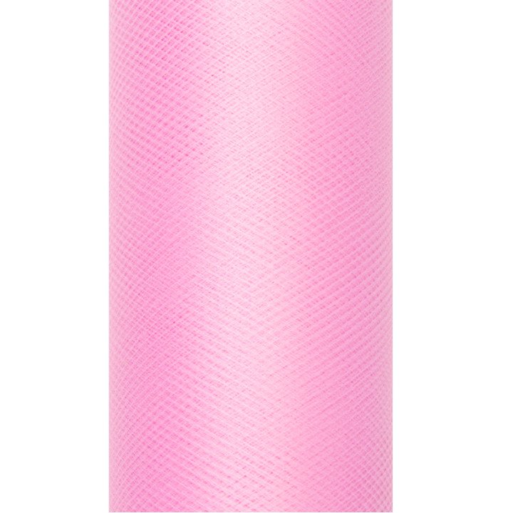 Tiulinis audinys šviesiai rožinis dekoratyvinis tiulis -pigu
