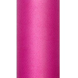 Tiulinis audinys bordo – 0,15 × 9 m