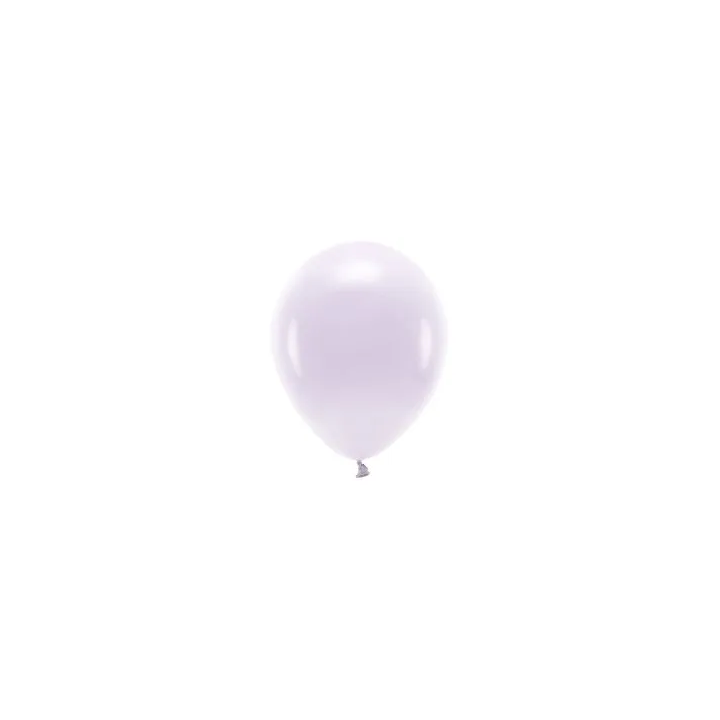 Eco balionai 10vnt 30cm šviesiai violetiniai šventiniai pigu