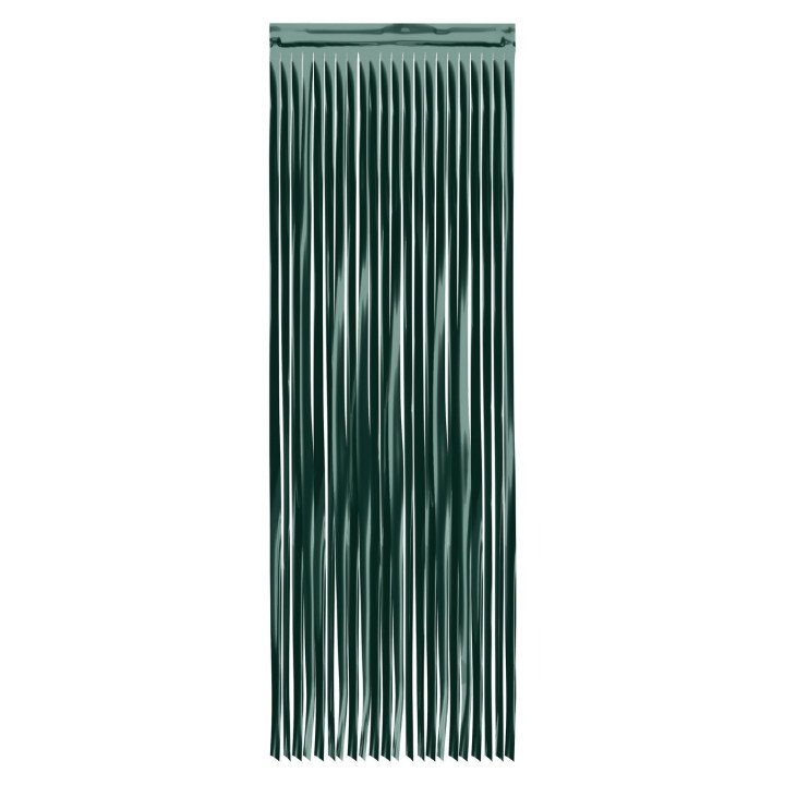 Folinė užuolaida „Lietutis“ 1 x 2,4 m | Tamsiai žalia