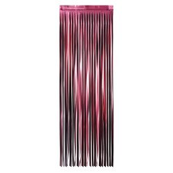 Tamsiai bordo folinė užuolaida „Lietutis“ 1 x 2,4 m