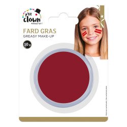 Raudoni veido dažai 10 g | Veido dažai šventėms