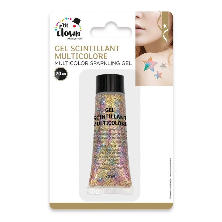 Spalvoti kūno blizgučiai 20 ml