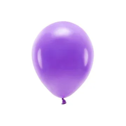 Eco balionai 10vnt 30cm tamsiai violetiniai heliu šventiniai