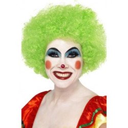 Perukas "Crazy clown" žalias Arlekina pigiausia kaina
