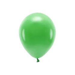 Eco balionai 10 vnt 30 cm tamsiai žali heliu šventiniai pigu