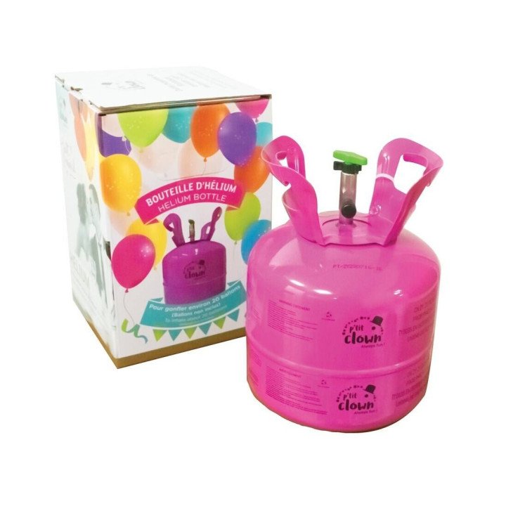 Helio dujos balionams pripūsti 0.14{m3} 20 balionų 23cm pigu
