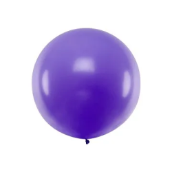 Balionas 1mtr skersmens violetinis didelis įvairioms progoms