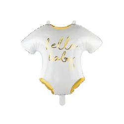Folinis balionas "Hello baby" 51 & 45 cm skirtas naujagimiui