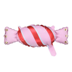 Folinis balionas "Saldainis" 40&16.5 cm šventinis heliu pigu